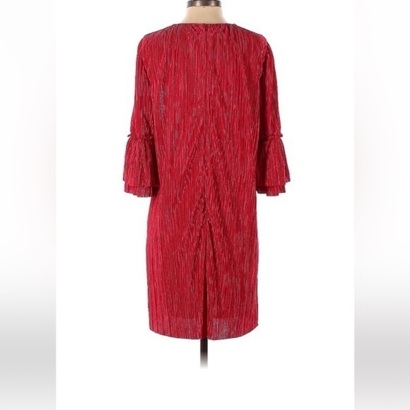 Badgley Mischa Pleated Shift Dress - Picture 3 of 9